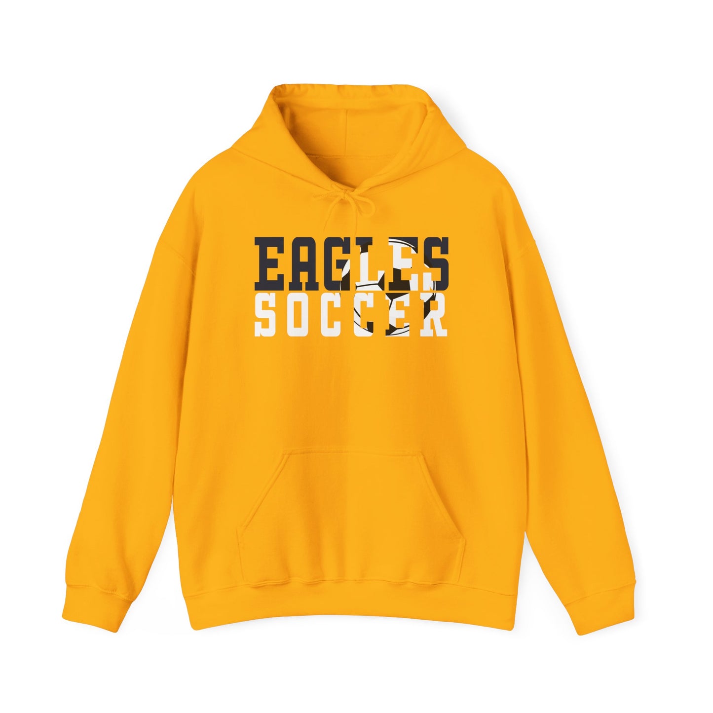 Soccer Cutout - Gildan Unisex Heavy Blend™ Hooded Sweatshirt