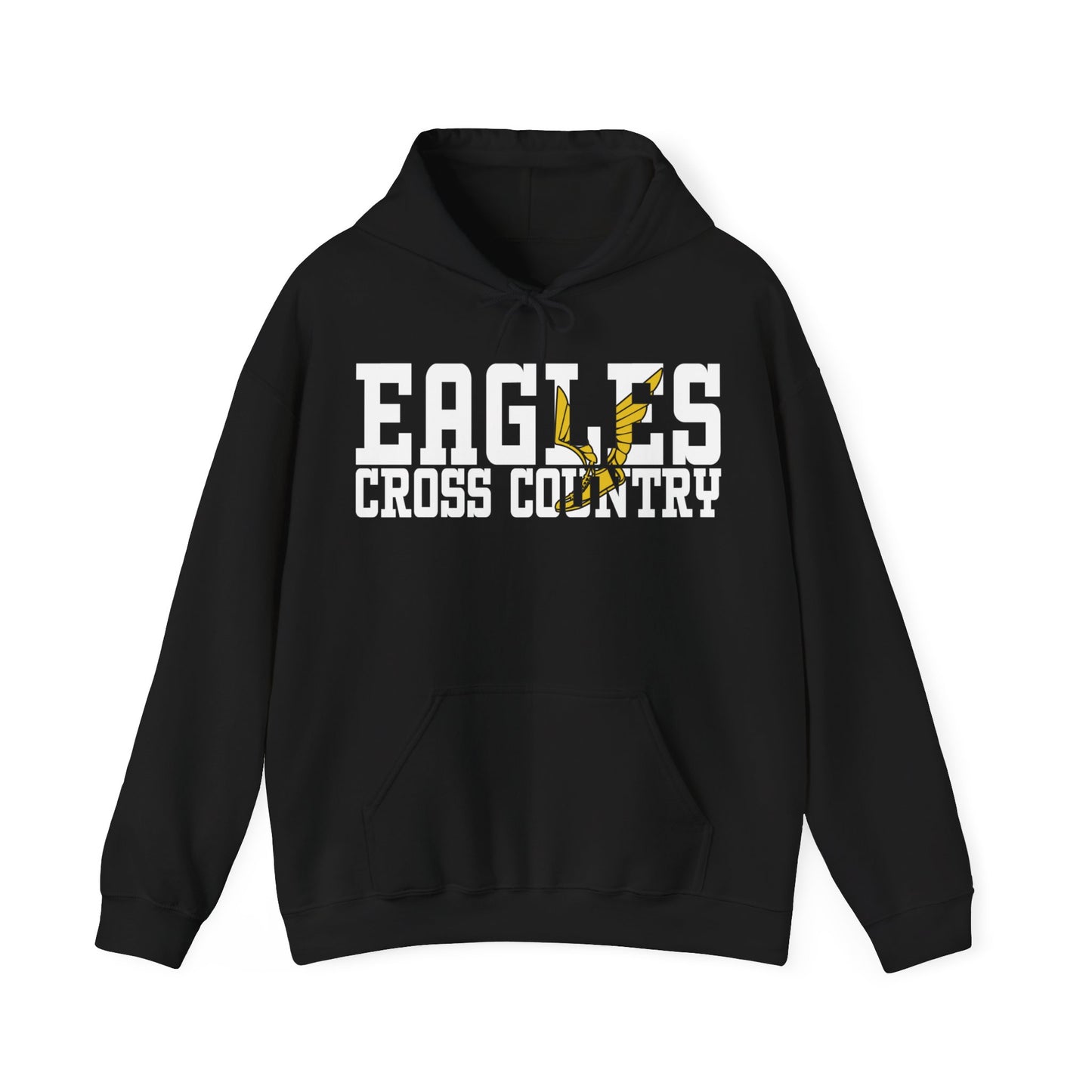 Cross Country Cutout - Gildan Unisex Heavy Blend™ Hooded Sweatshirt