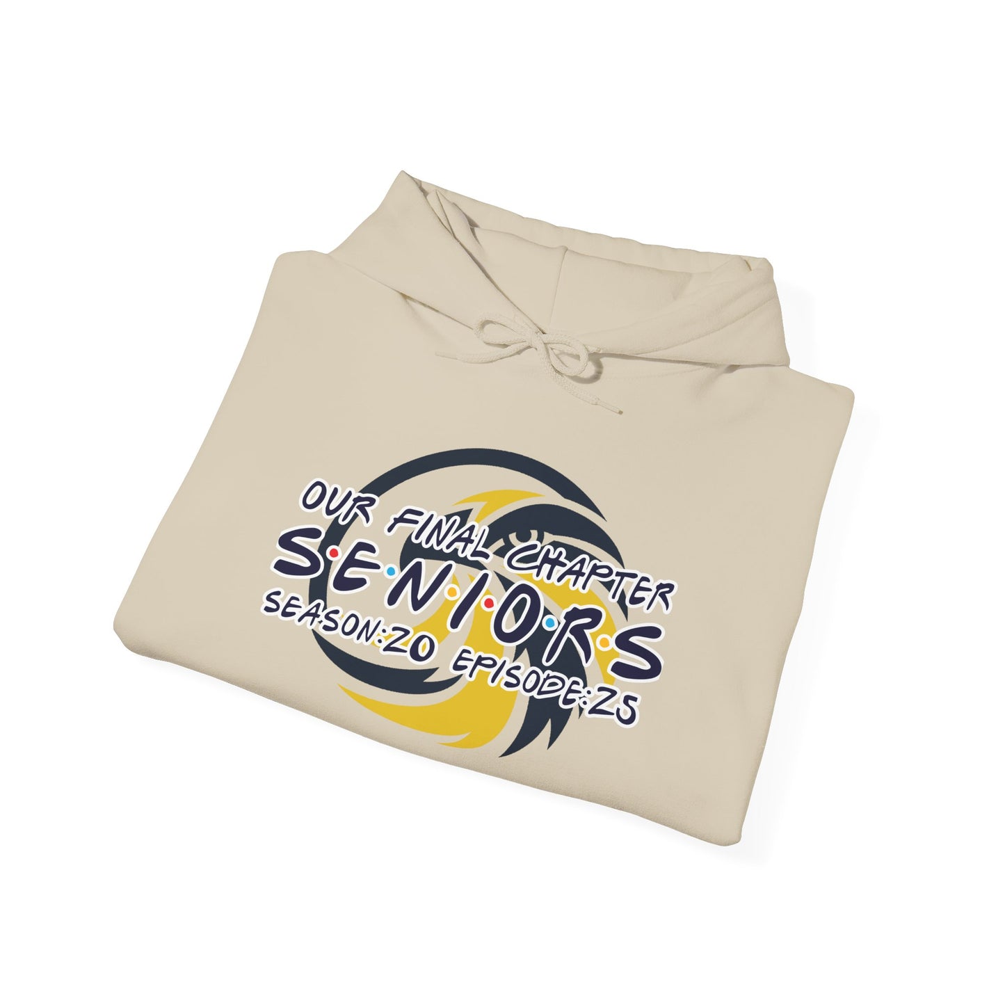 S.E.N.I.O.R.S. c/o 2025 - Gildan Unisex Heavy Blend™ Hooded Sweatshirt