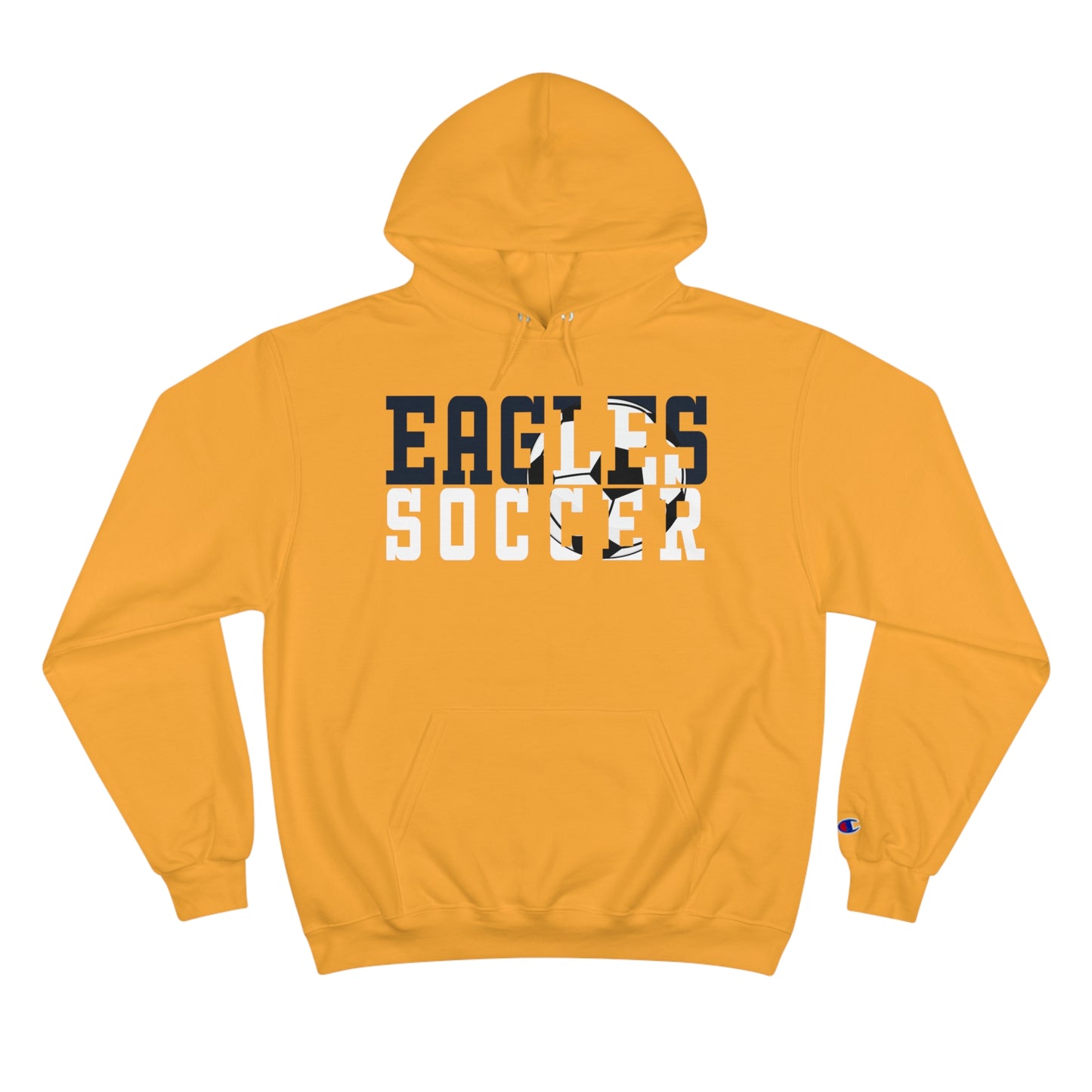 Soccer Cutout - Champion Hoodie