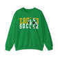 Soccer Cutout - Gildan Unisex Heavy Blend™ Crewneck Sweatshirt