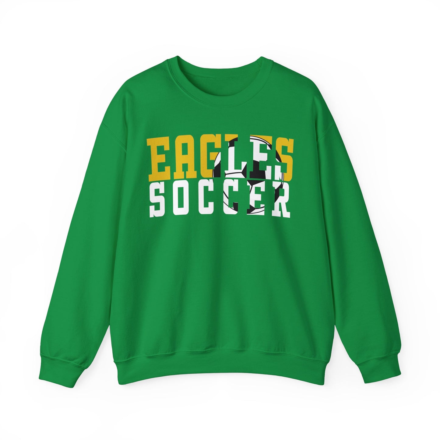 Soccer Cutout - Gildan Unisex Heavy Blend™ Crewneck Sweatshirt