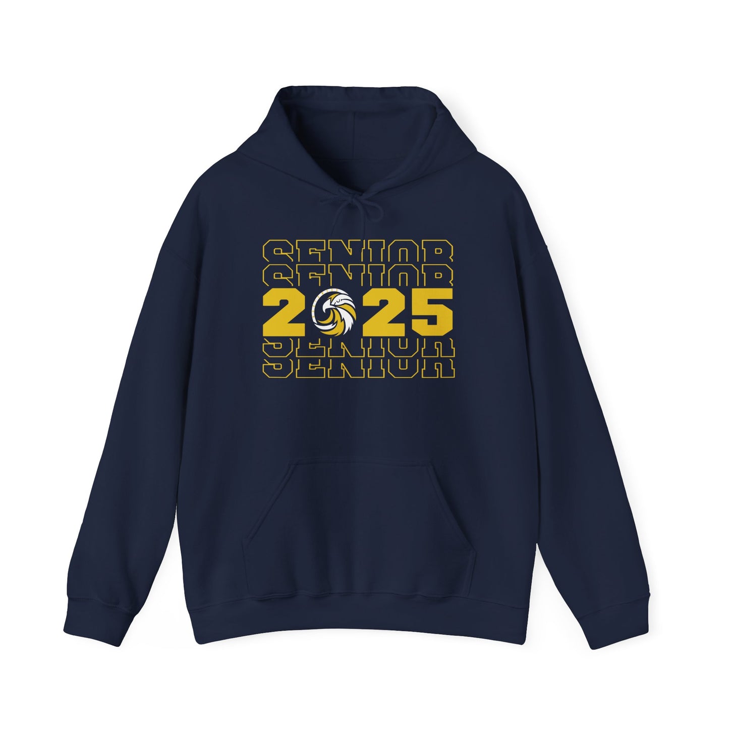 Senior Stacked c/o 2025 - - Gildan Unisex Heavy Blend™ Hooded Sweatshirt