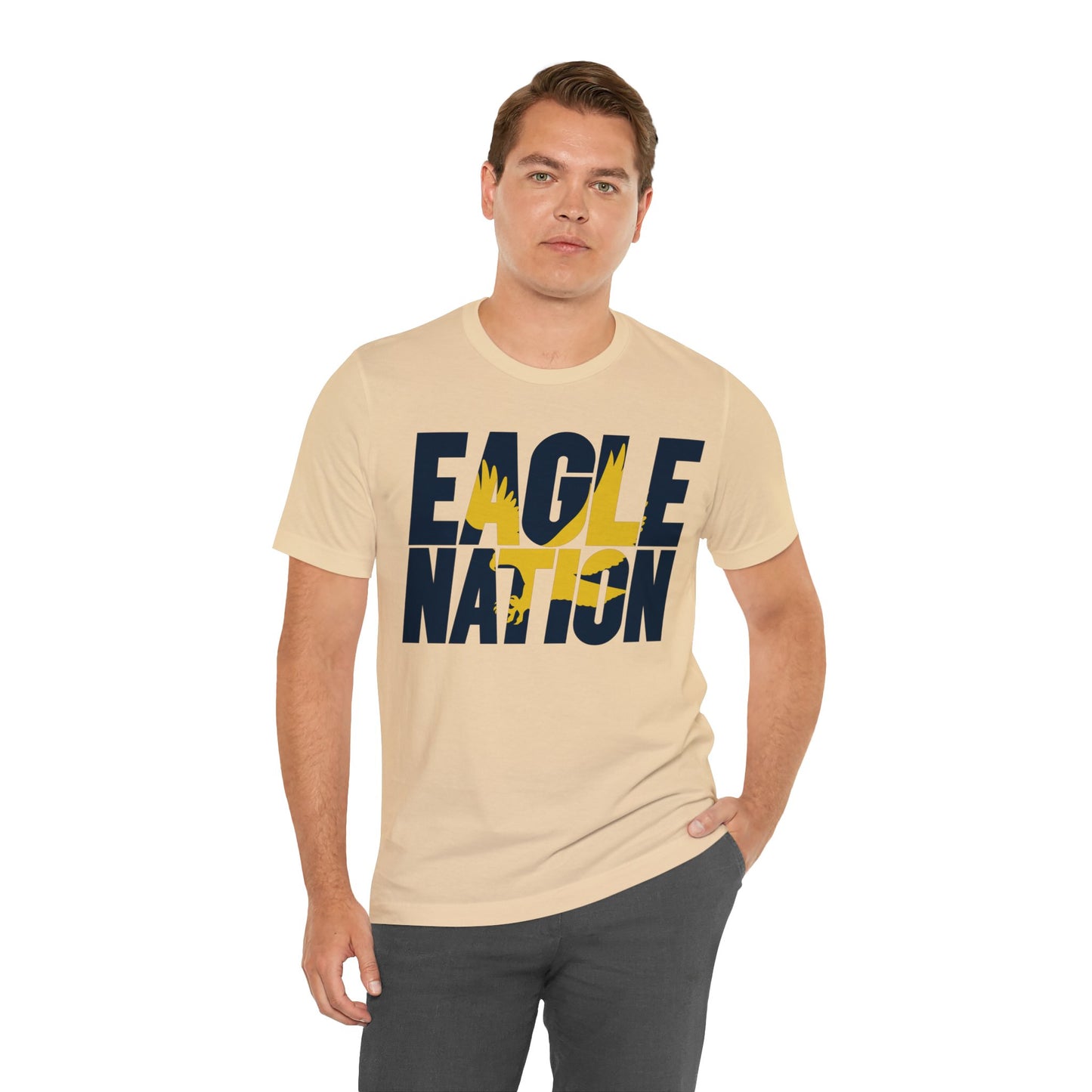 Eagle Nation - Bella+Canva Unisex Jersey Short Sleeve Tee