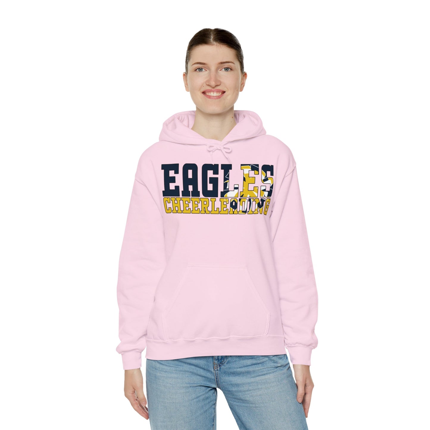 Cheerleading Cutout - Gildan Unisex Heavy Blend™ Hooded Sweatshirt