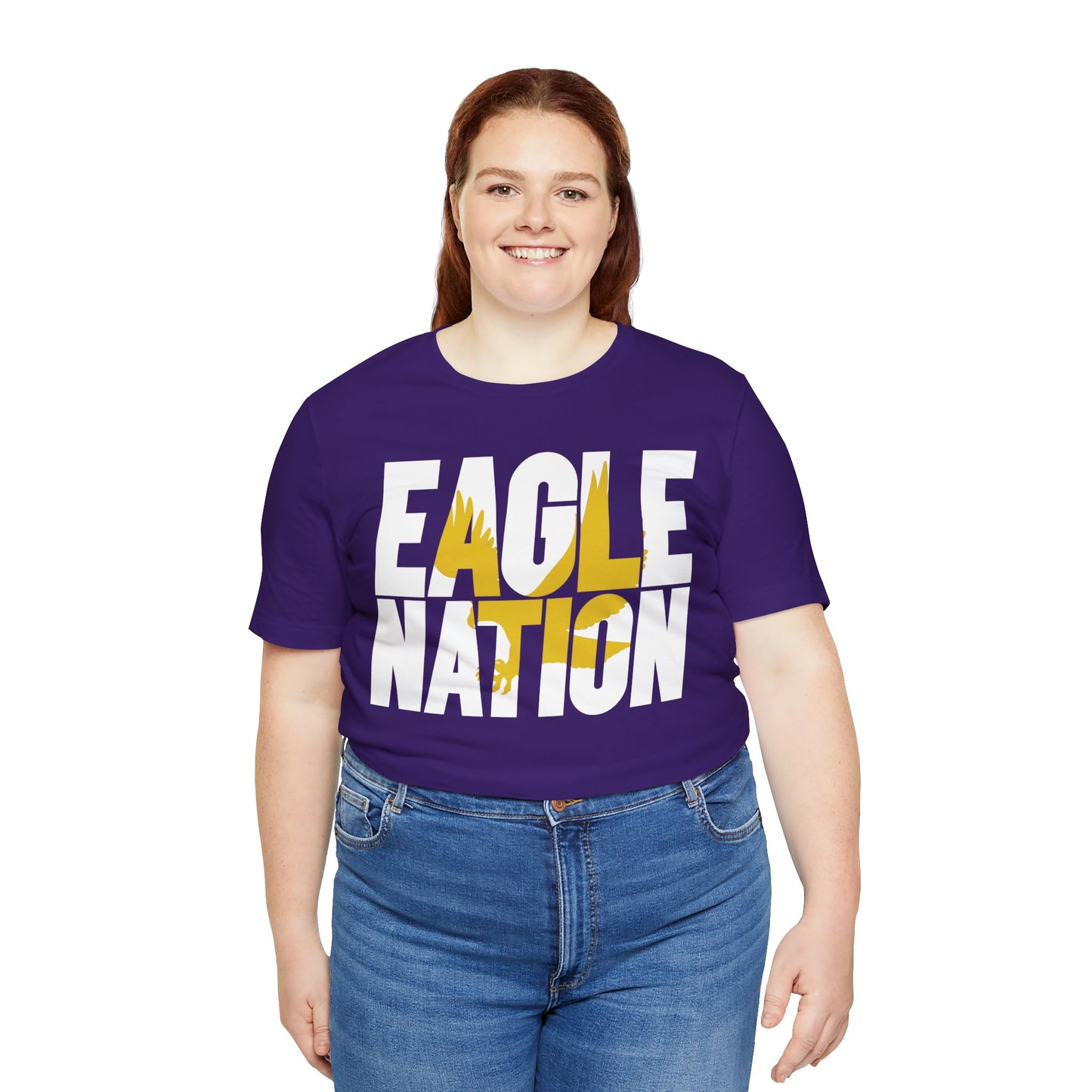 Eagle Nation - Bella+Canva Unisex Jersey Short Sleeve Tee