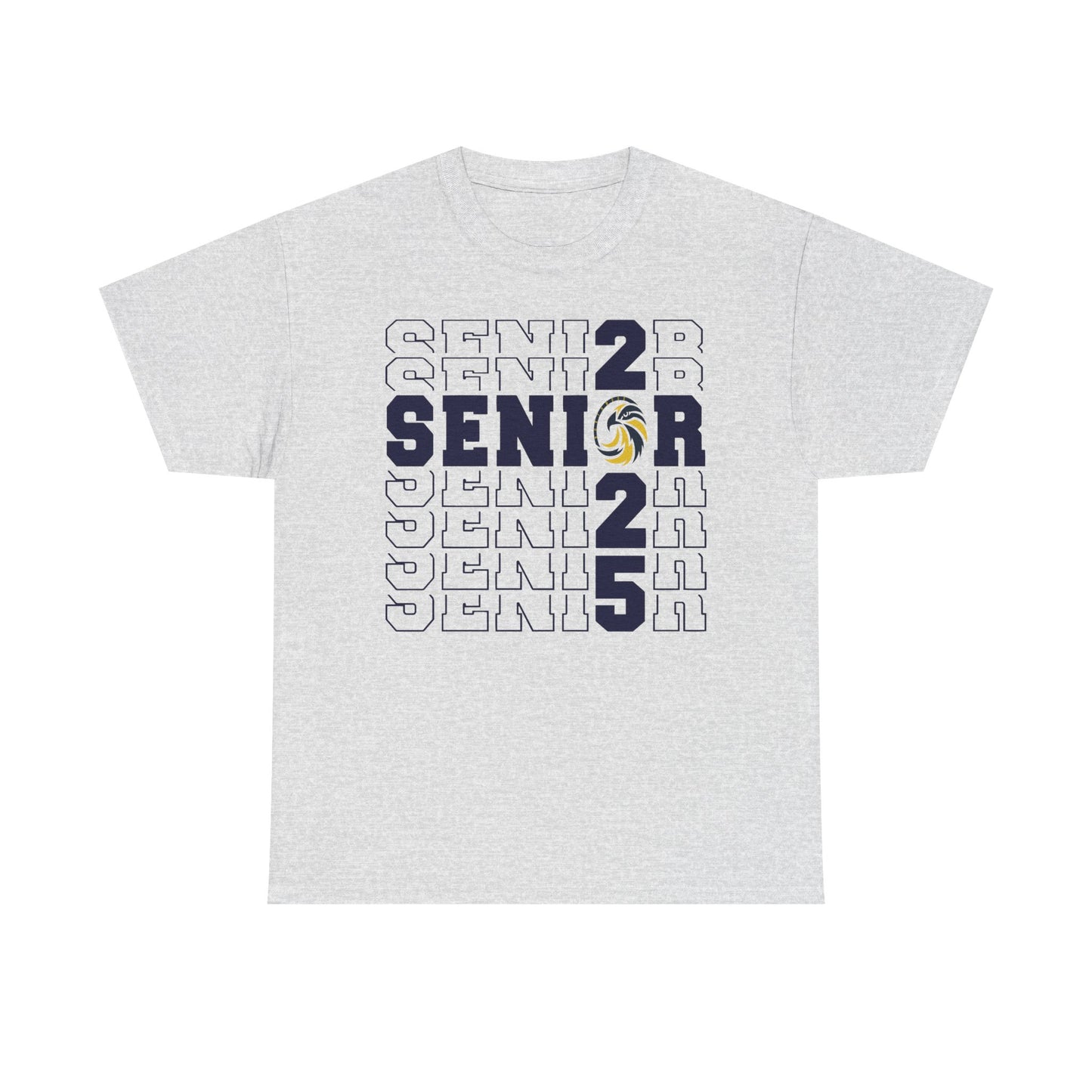 Seniors Cross Stacked c/o 2025 - Gildan Unisex Heavy Cotton Tee