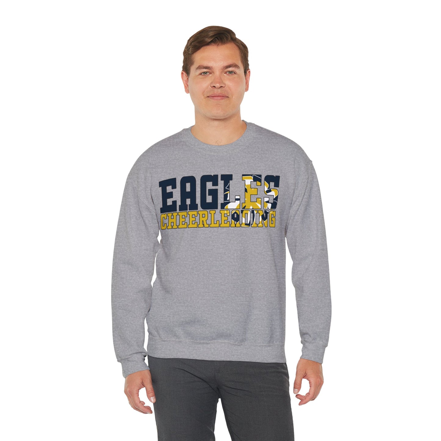 Cheerleading Cutout - Gildan Unisex Heavy Blend™ Crewneck Sweatshirt