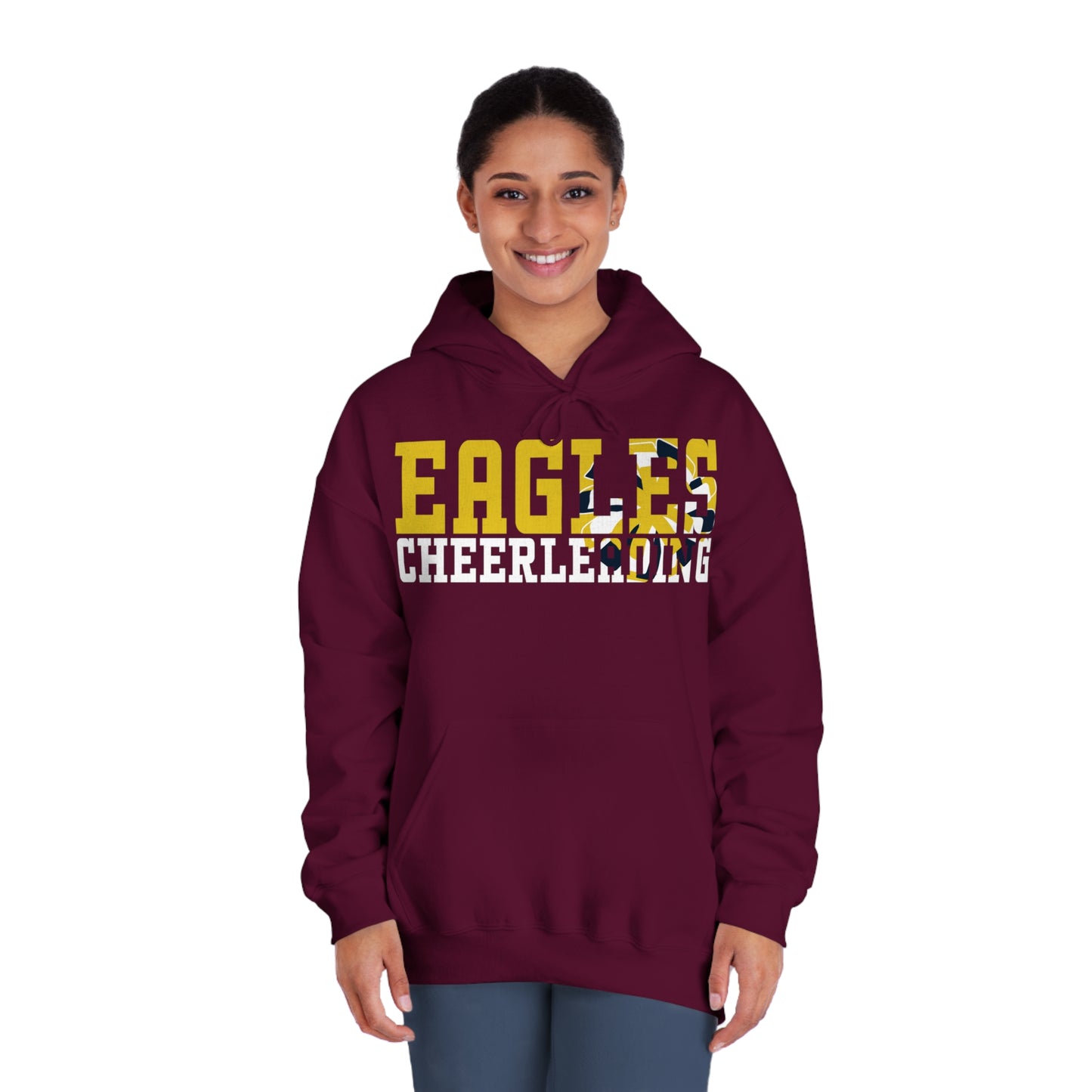 Cheerleading Cutout - Gildan Unisex DryBlend® Hooded Sweatshirt