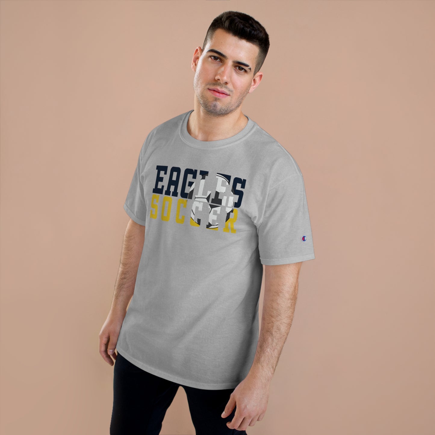 Soccer Cutout - Champion T-Shirt