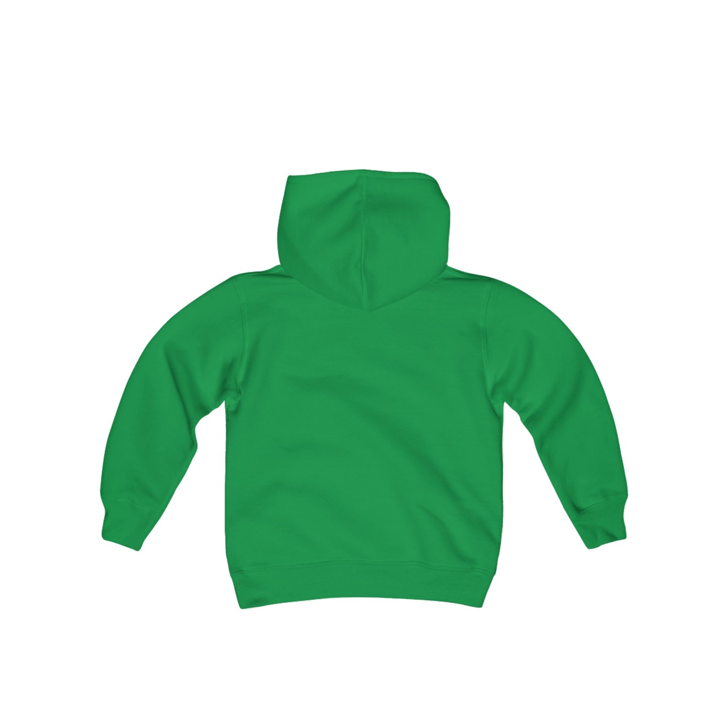 Volleyball Cutout - Gildan Youth Heavy Blend Hooded Sweatshirt