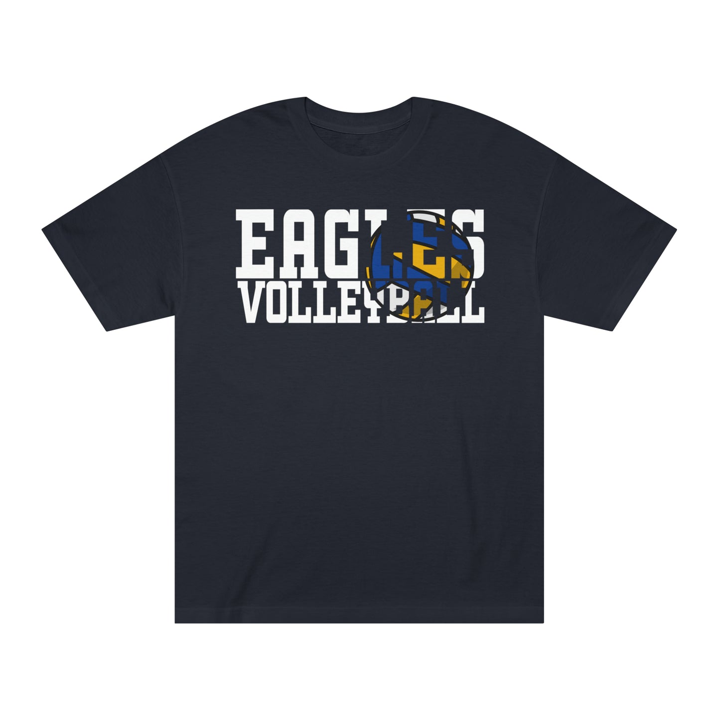 Volleyball Cutout - American Apparel Unisex Classic Tee