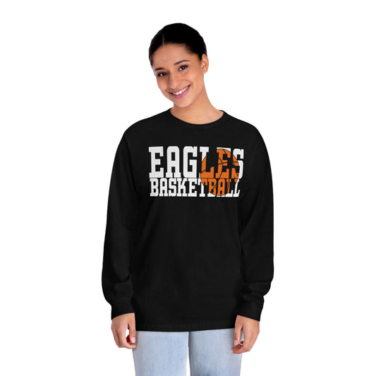 Basketball Cutout - American Apparel Unisex Classic Long Sleeve T-Shirt