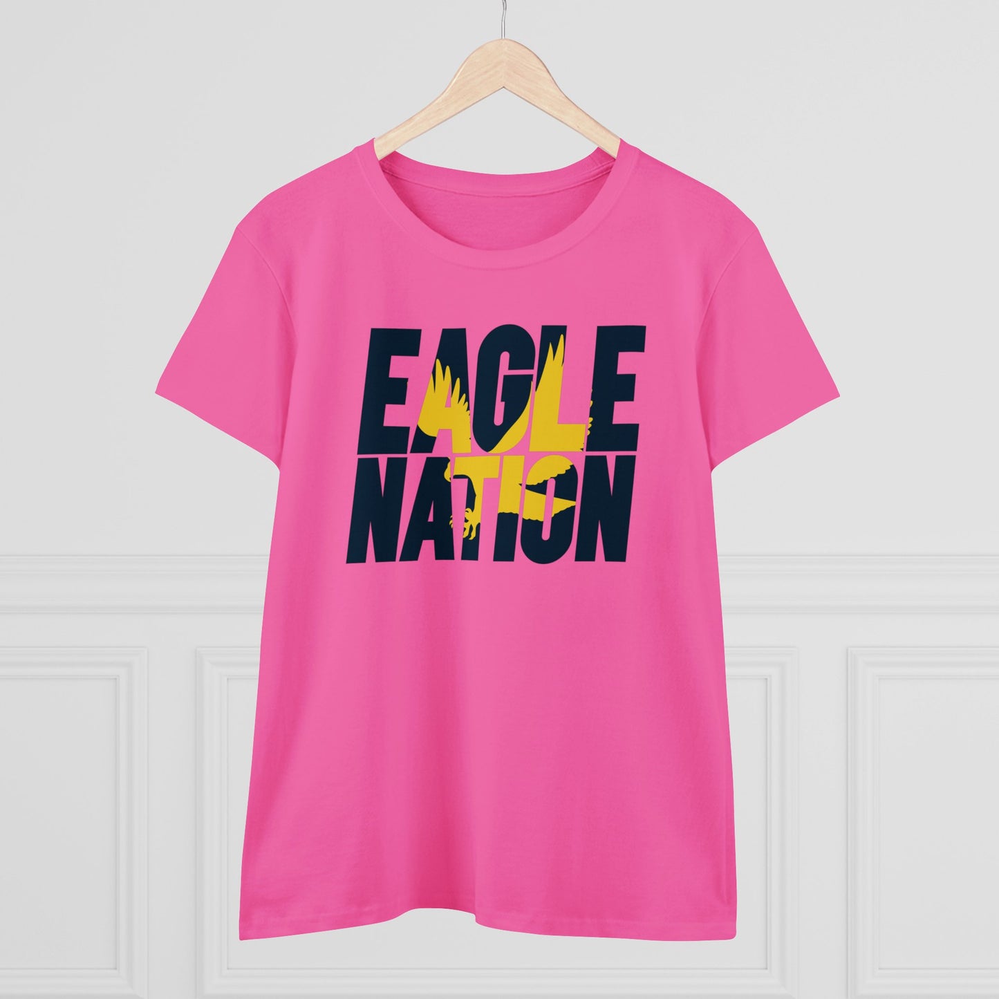 Eagle Nation - Gildan Women's Midweight Cotton Tee