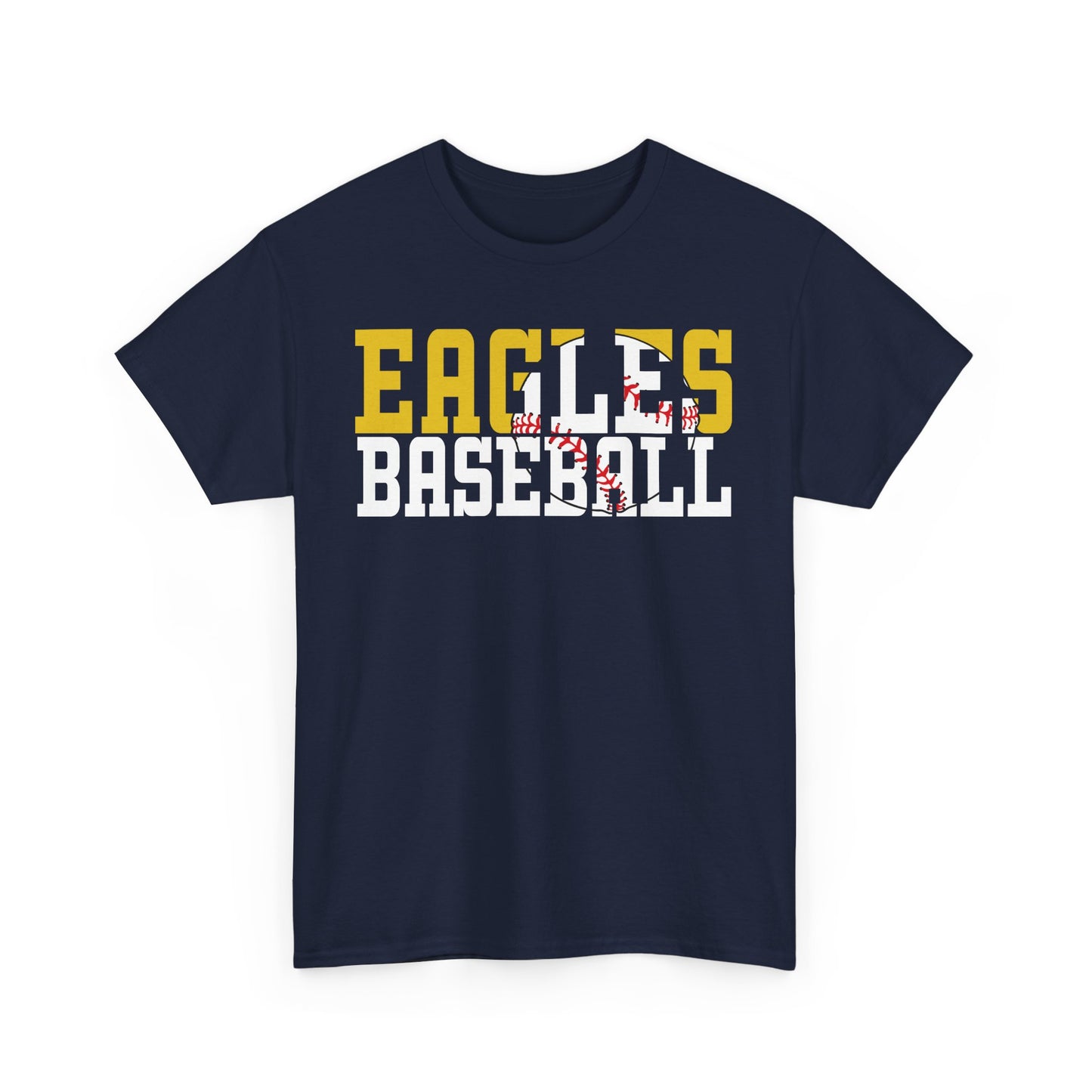 Baseball Cutout - Gildan Unisex Heavy Cotton Tee