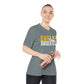 Baseball Cutout - Team 365 Women's Performance V-Neck T-Shirt