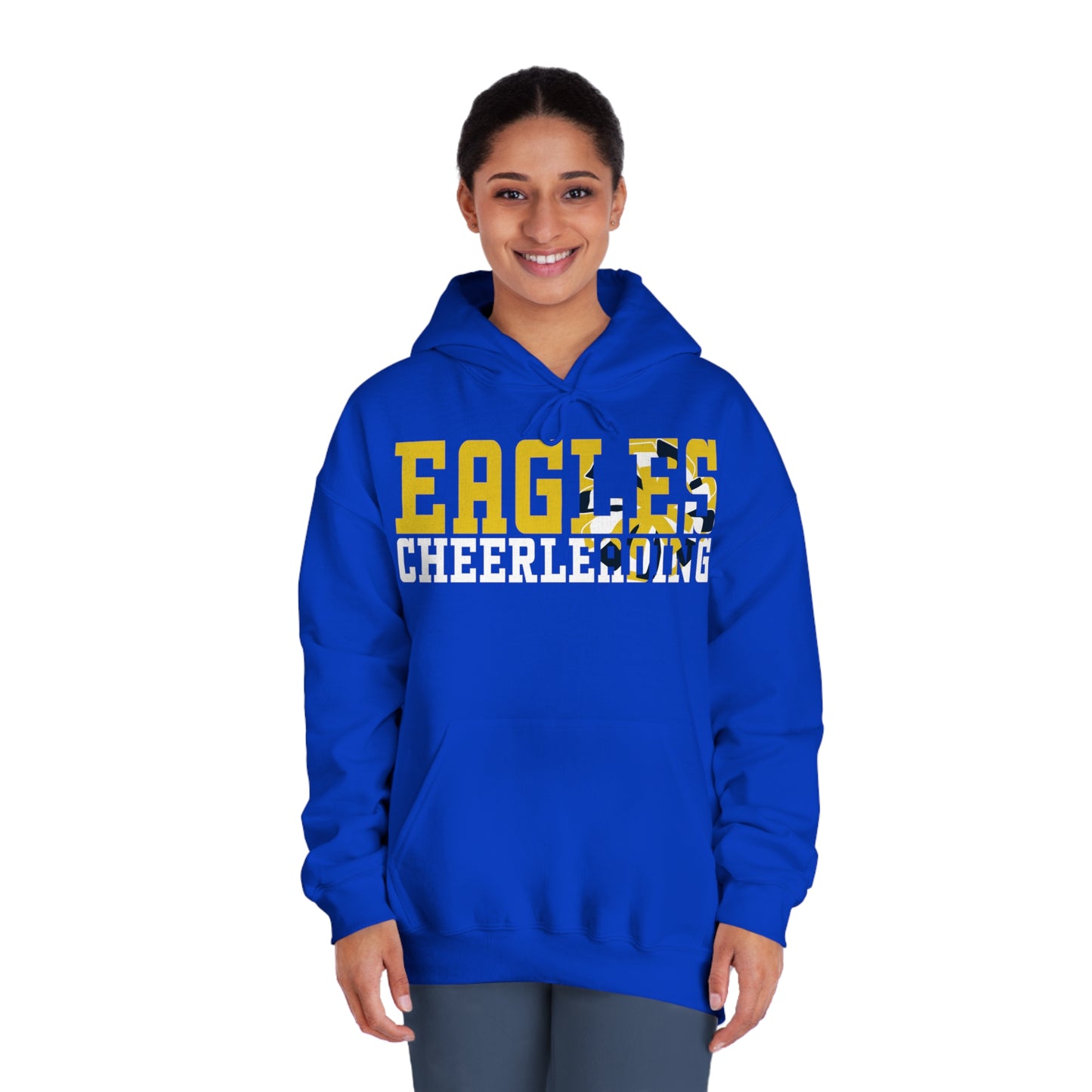Cheerleading Cutout - Gildan Unisex DryBlend® Hooded Sweatshirt