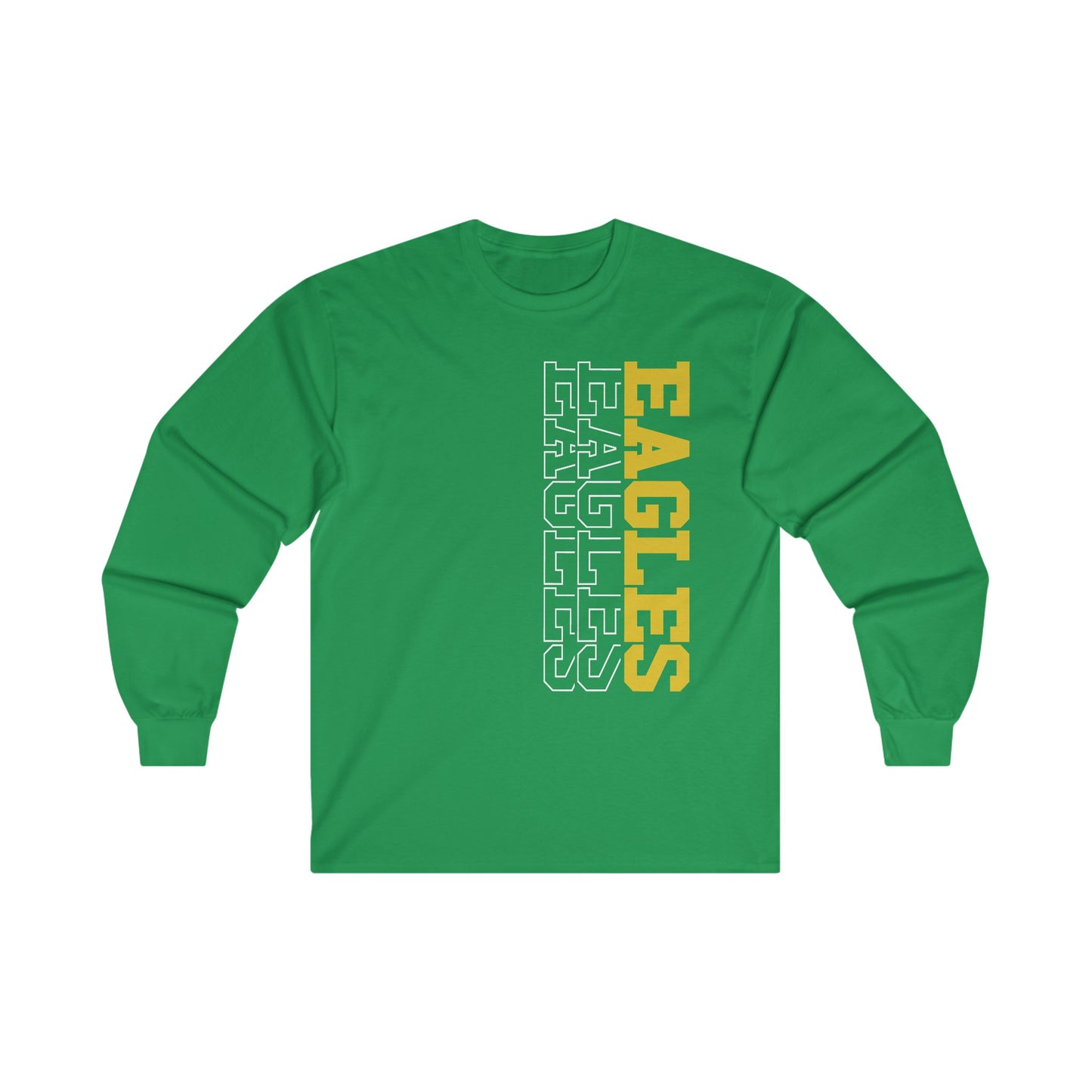 Sideways Eagles - Gildan Unisex Ultra Cotton Long Sleeve Tee