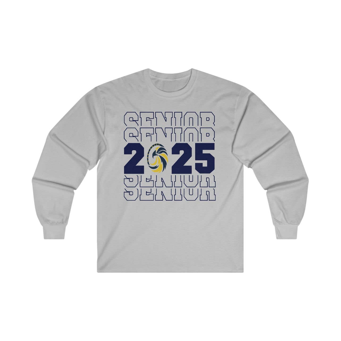 Senior Stacked c/o 2025 - Gildan Unisex Ultra Cotton Long Sleeve Tee