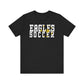 Soccer Cutout - Bella+Canva Unisex Jersey Short Sleeve Tee