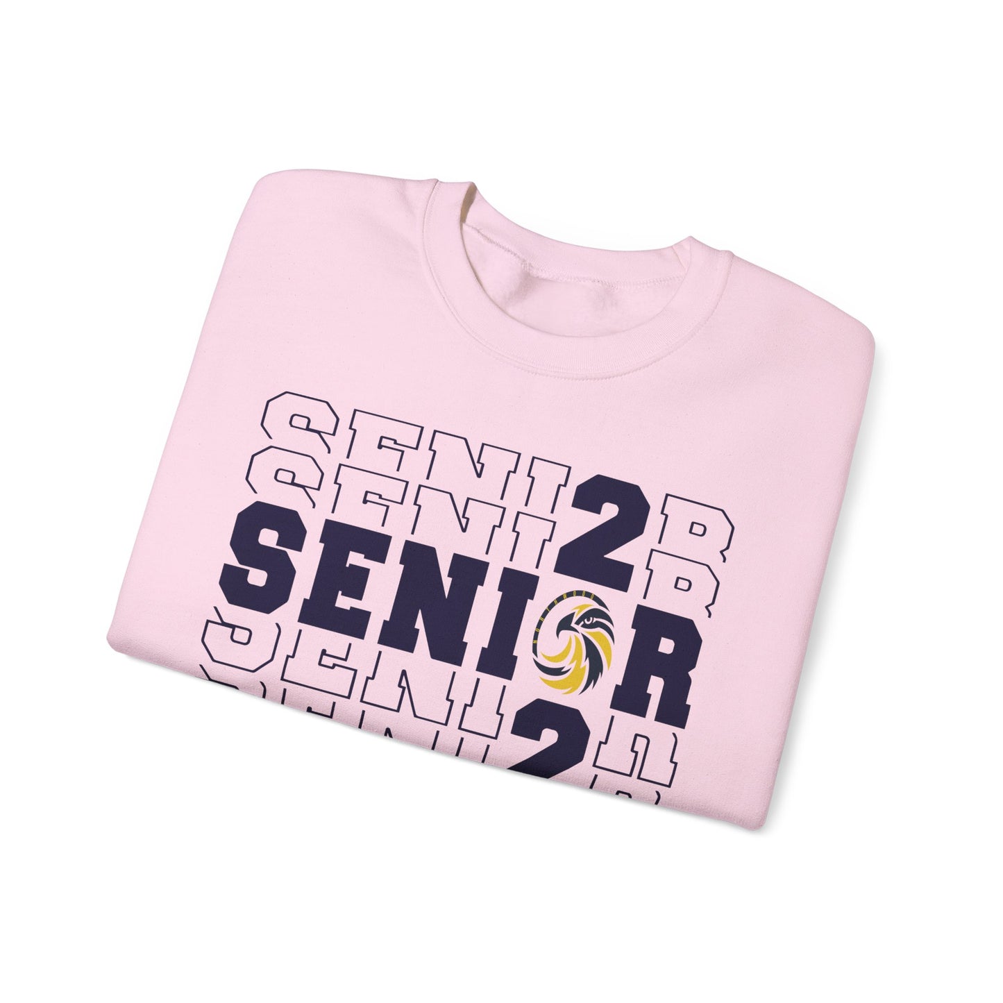 Seniors Cross Stacked c/o 2025 - Gildan Unisex Heavy Blend™ Crewneck Sweatshirt