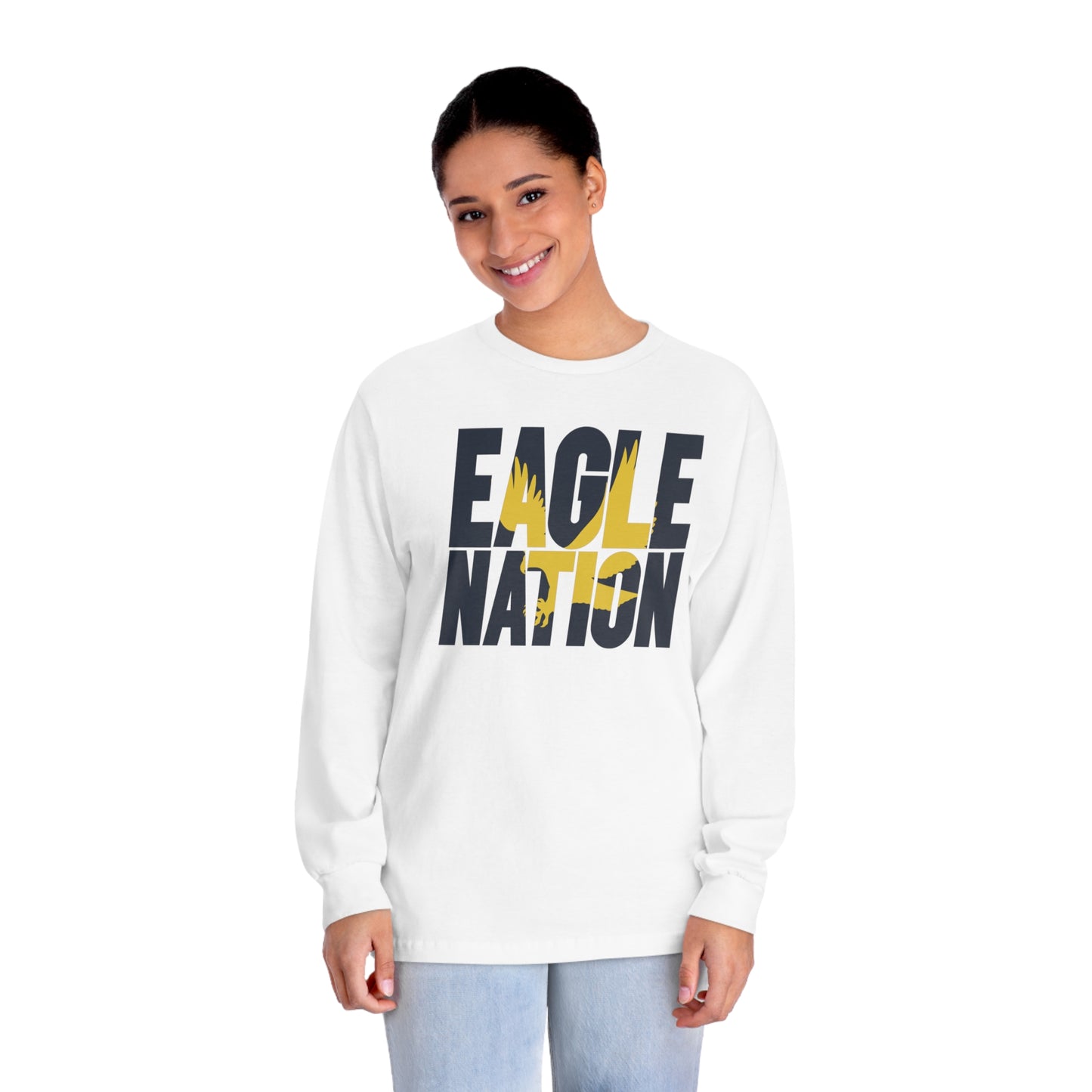 Eagle Nation - American Apparel Unisex Classic Long Sleeve T-Shirt