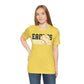 Baseball Cutout - Bella+Canva Unisex Jersey Short Sleeve Tee