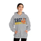 Basketball Cutout - Gildan Unisex Heavy Blend™ Hooded Sweatshirt