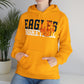 Basketball Cutout - Gildan Unisex Heavy Blend™ Hooded Sweatshirt