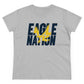 Eagle Nation - Gildan Women's Midweight Cotton Tee