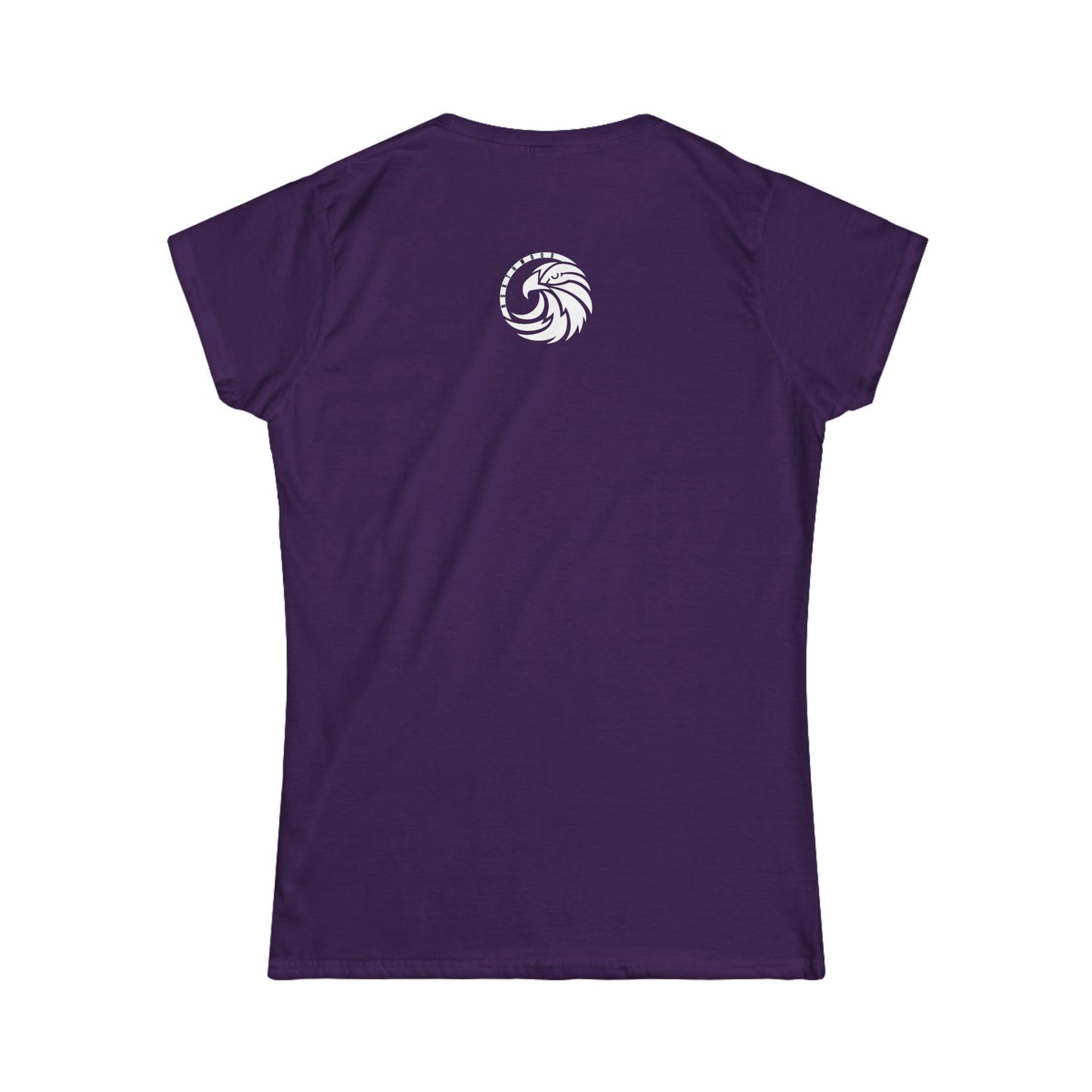 Lightning Bolt Eagle - Gildan Women's Softstyle Tee