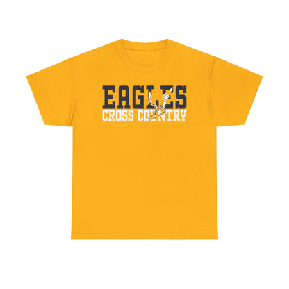 Cross Country Cutout - Gildan Unisex Heavy Cotton Tee
