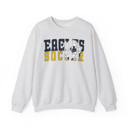 Soccer Cutout - Gildan Unisex Heavy Blend™ Crewneck Sweatshirt