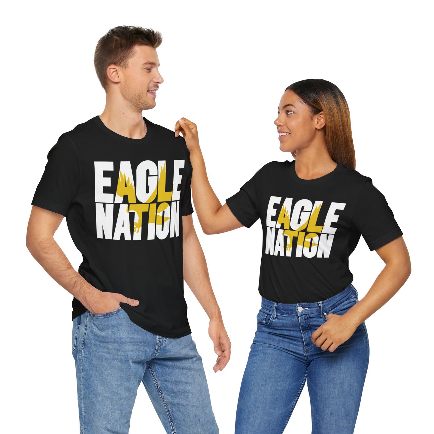 Eagle Nation - Bella+Canva Unisex Jersey Short Sleeve Tee