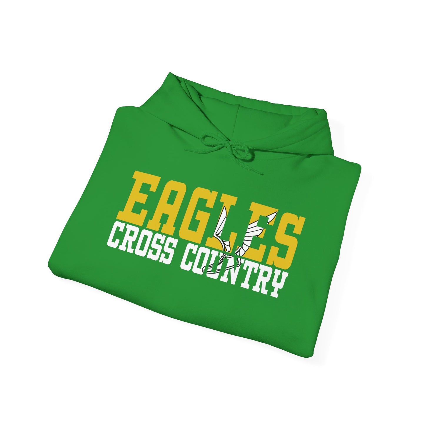 Cross Country Cutout - Gildan Unisex Heavy Blend™ Hooded Sweatshirt