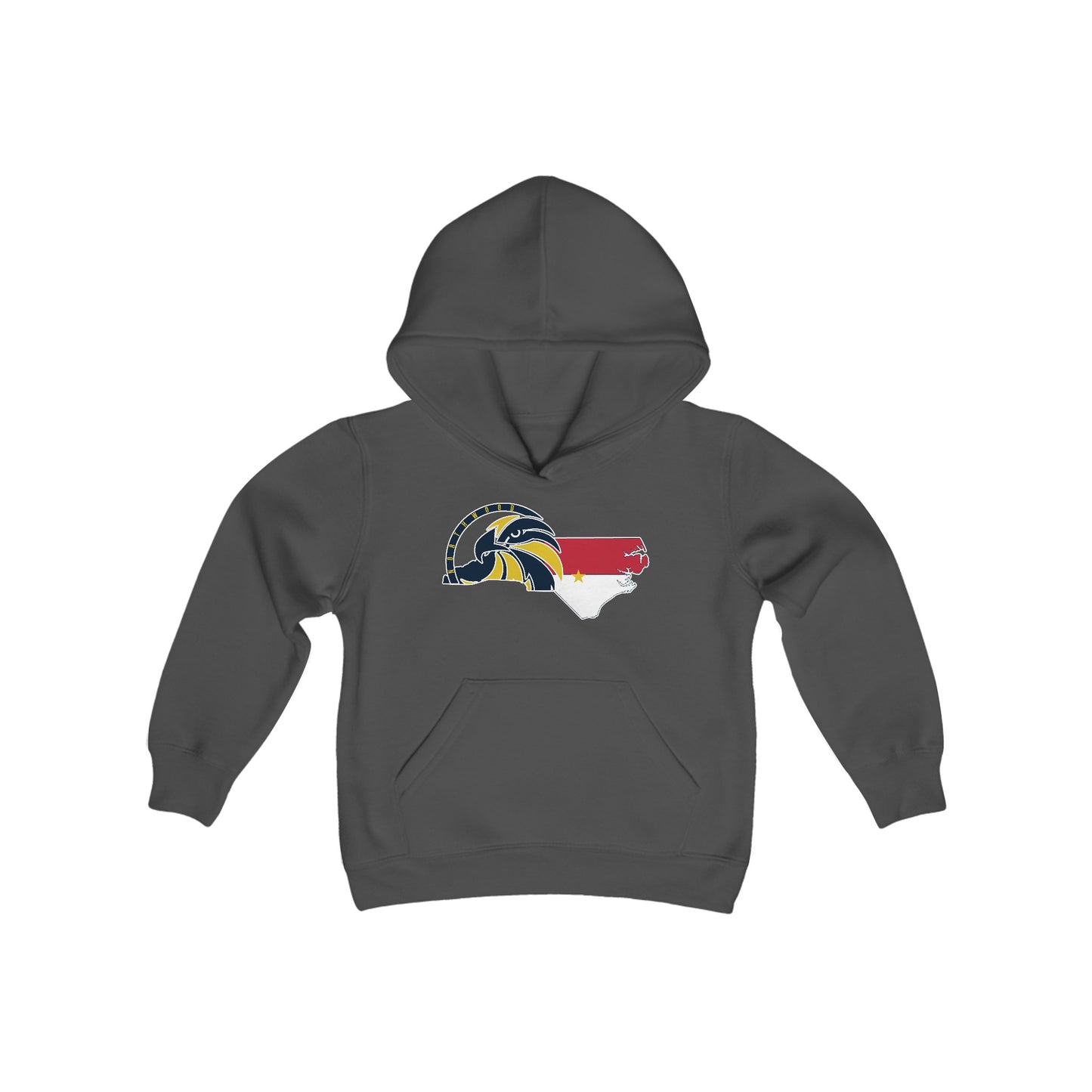 Made in NC - Gildan Youth Heavy Blend Hooded Sweatshirt