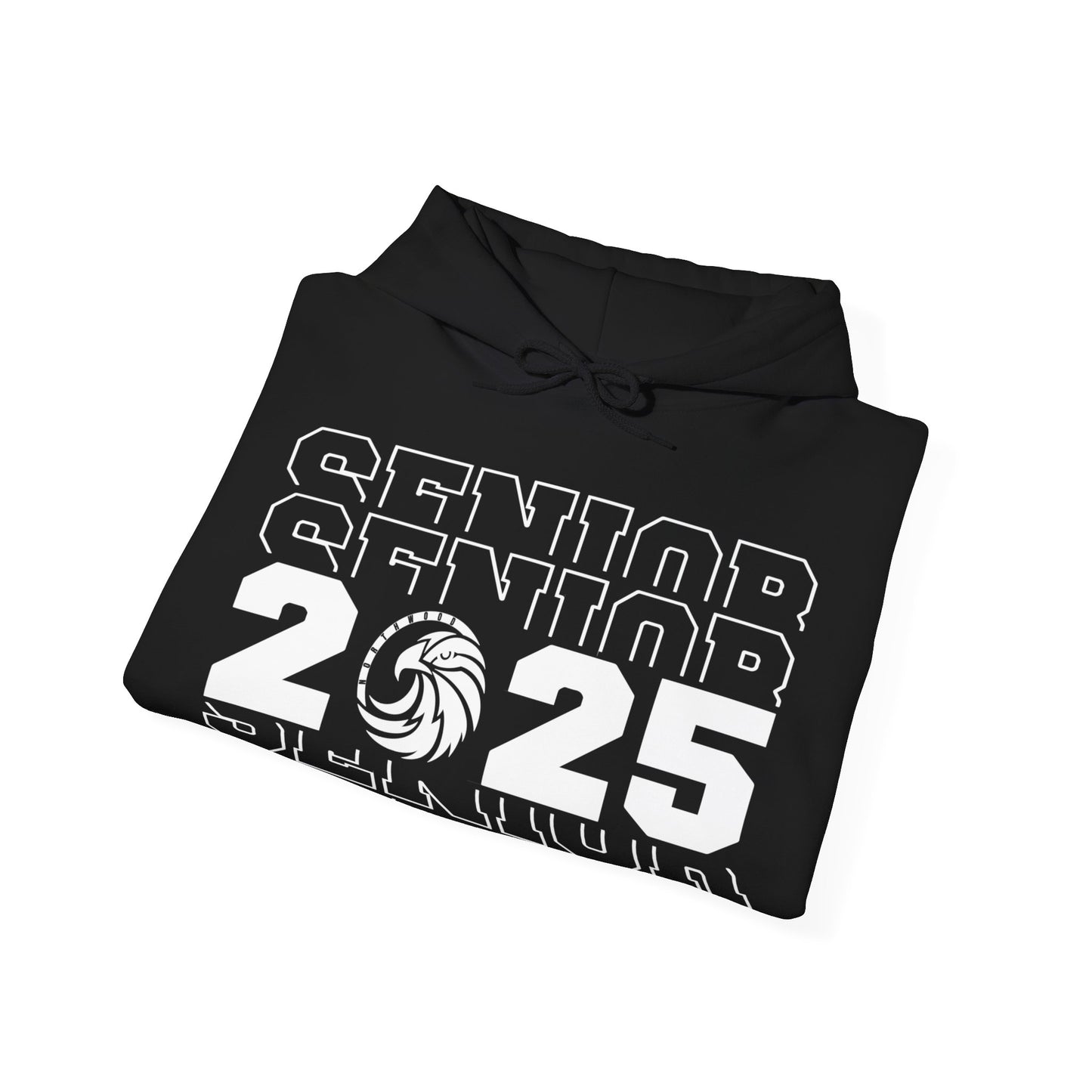 Senior Stacked c/o 2025 - Gildan Unisex Heavy Blend™ Hooded Sweatshirt