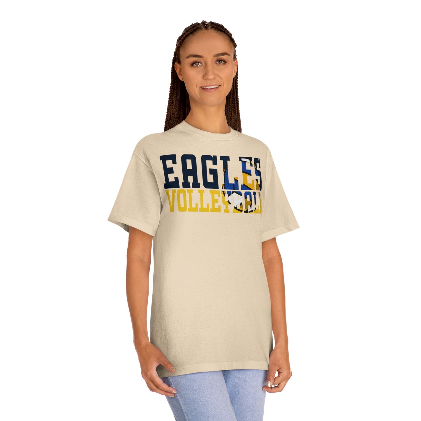 Volleyball Cutout - American Apparel Unisex Classic Tee