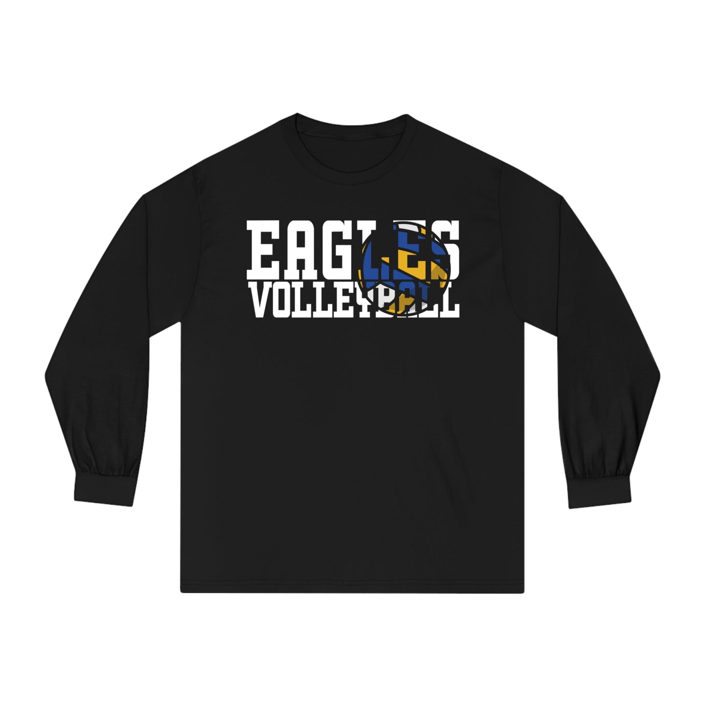 Volleyball Cutout - American Apparel Unisex Classic Long Sleeve T-Shirt