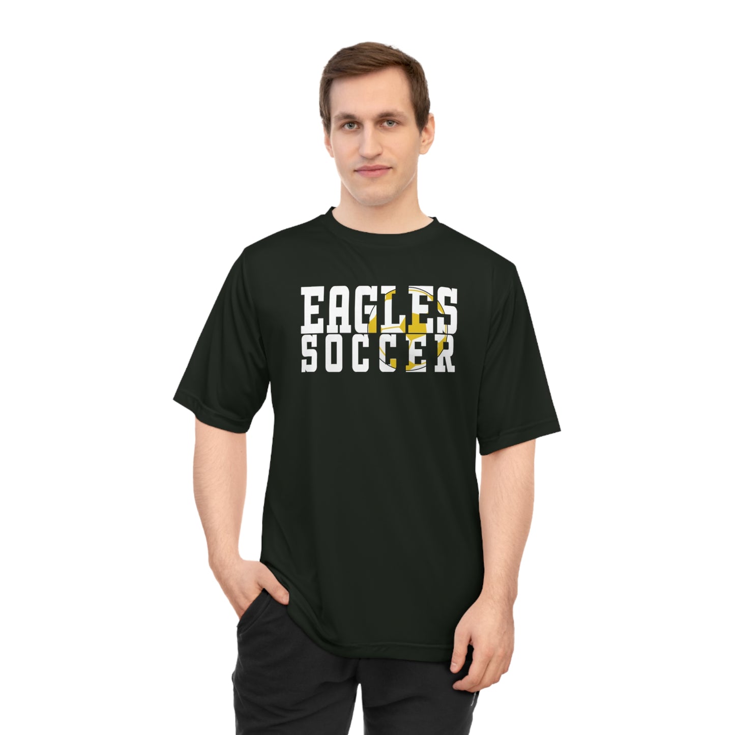 Soccer Cutout - Team 365 Unisex Zone Performance T-shirt