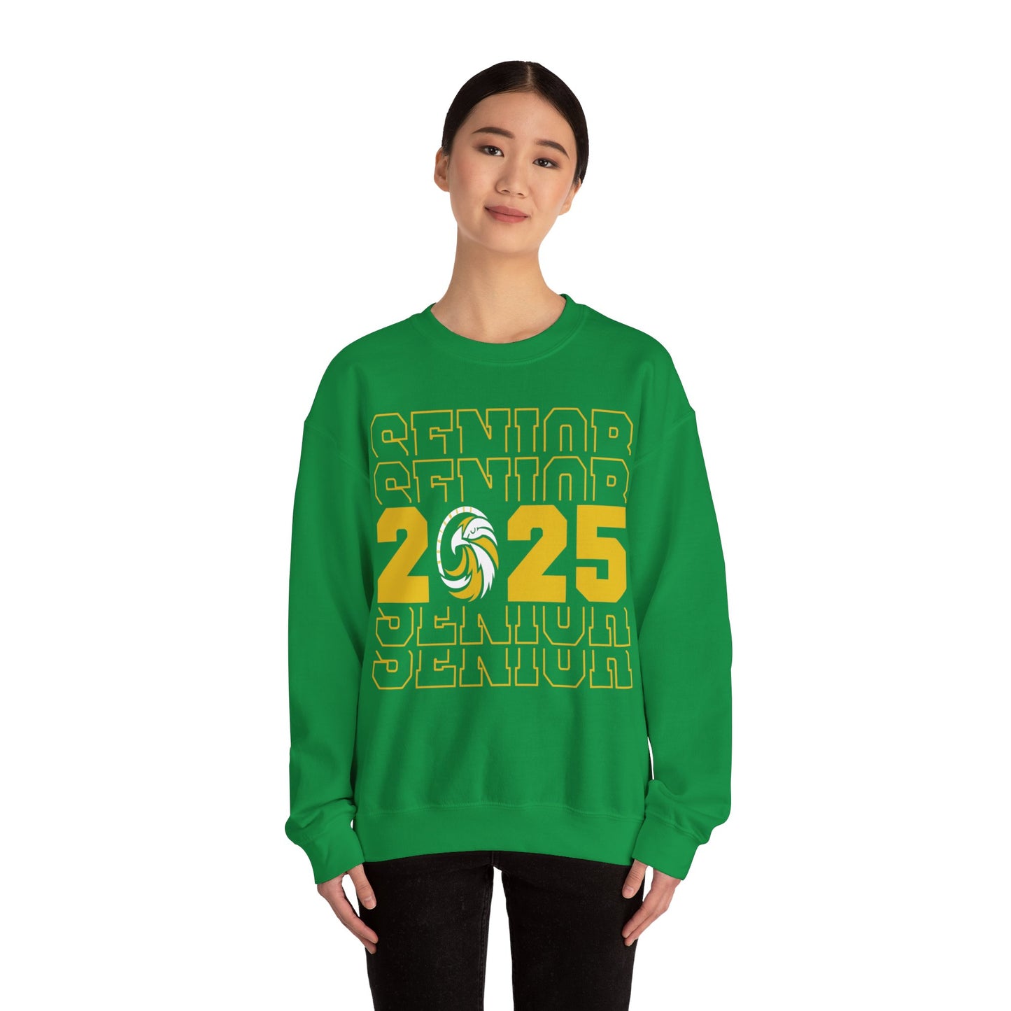 Senior Stacked c/o 2025 - Gildan Unisex Heavy Blend™ Crewneck Sweatshirt