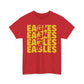 Lightning Bolt Eagles -  Gildan Unisex Heavy Cotton Tee