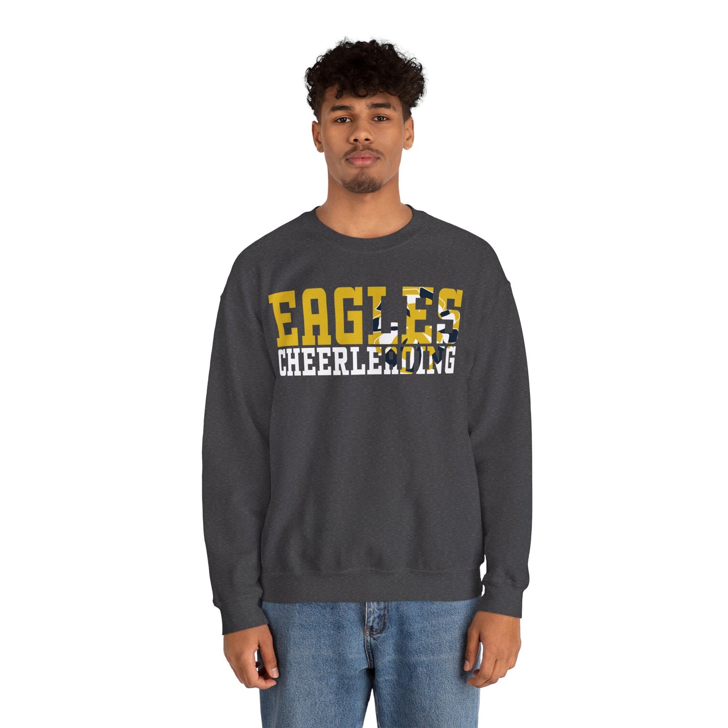 Cheerleading Cutout - Gildan Unisex Heavy Blend™ Crewneck Sweatshirt