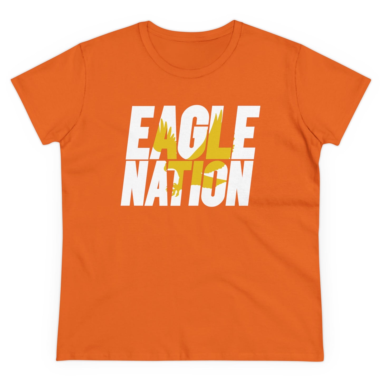 Eagle Nation - Gildan Women's Midweight Cotton Tee