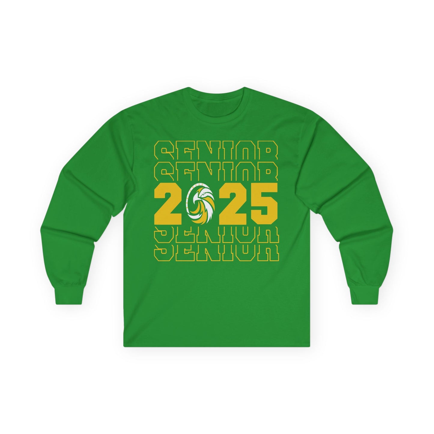 Senior Stacked c/o 2025 - Gildan Unisex Ultra Cotton Long Sleeve Tee