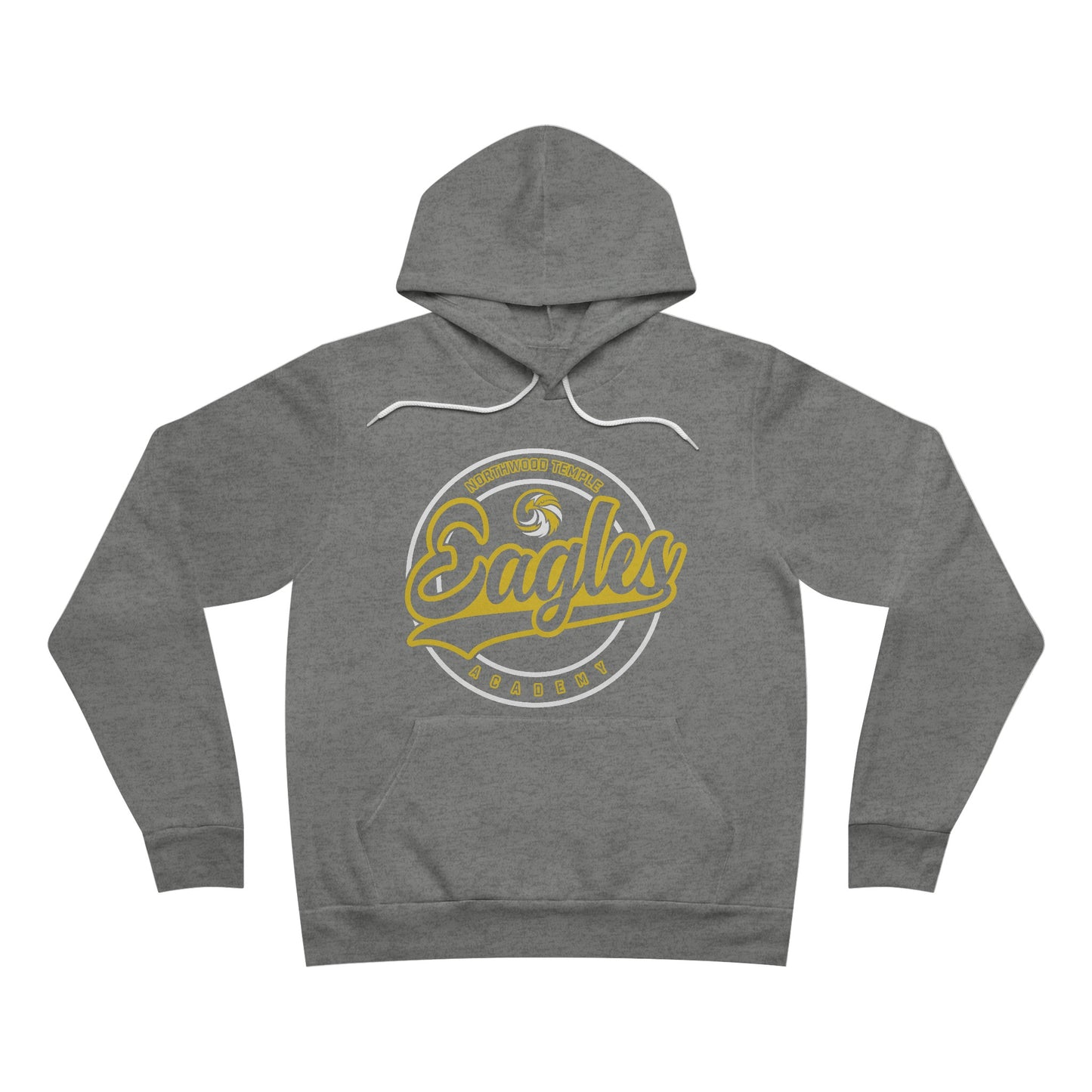 Eagles Circle Stamp - Bella+Canva Unisex Sponge Fleece Pullover Hoodie