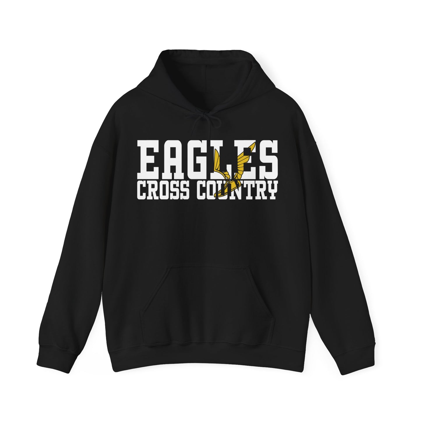 Cross Country Cutout - Gildan Unisex Heavy Blend™ Hooded Sweatshirt