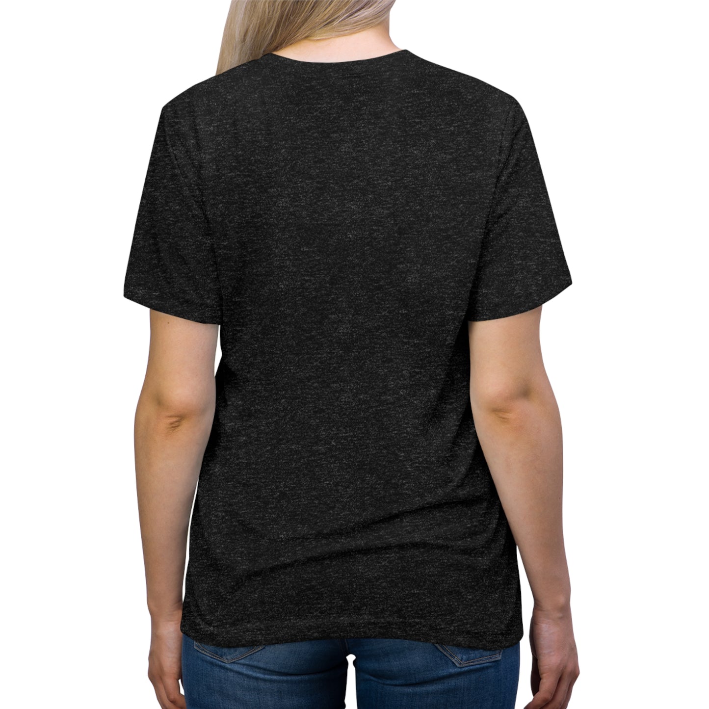 Volleyball Cutout - Bella+Canva Unisex Triblend Tee