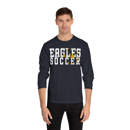 Soccer Cutout - American Apparel Unisex Classic Long Sleeve T-Shirt