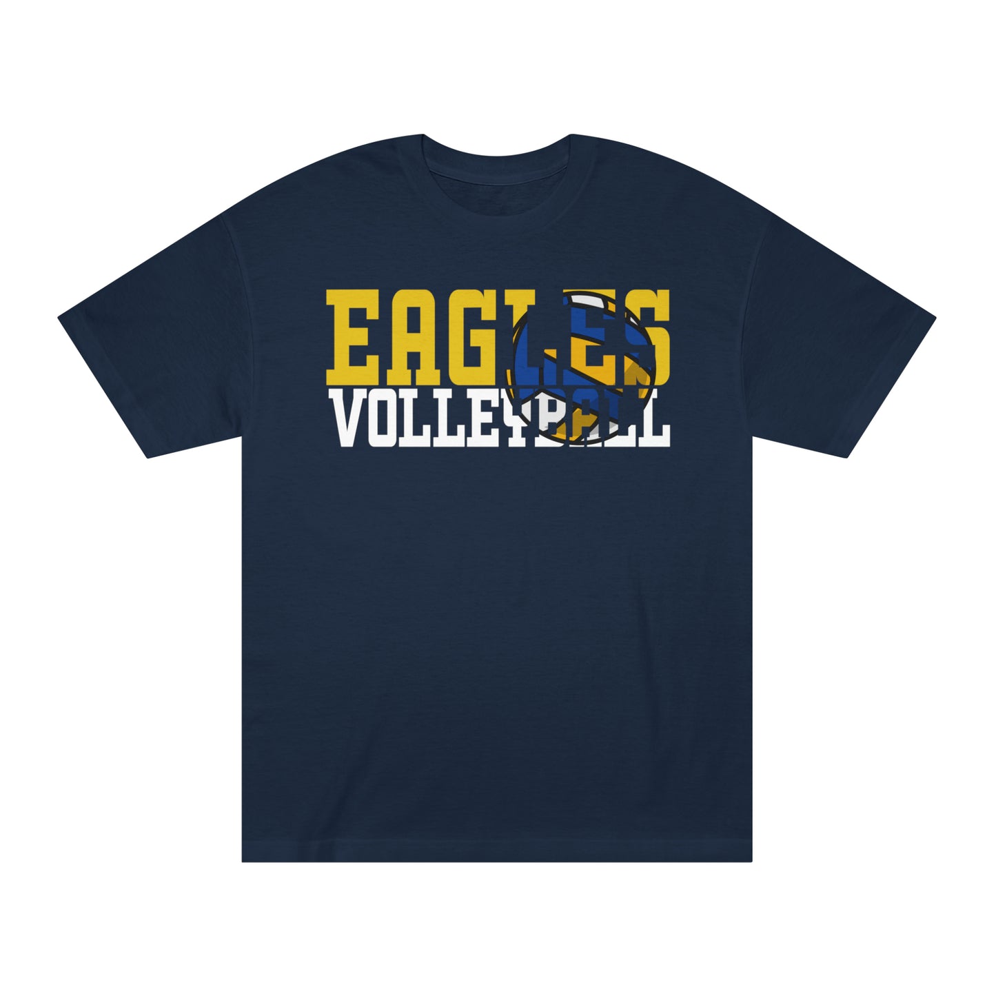 Volleyball Cutout - American Apparel Unisex Classic Tee